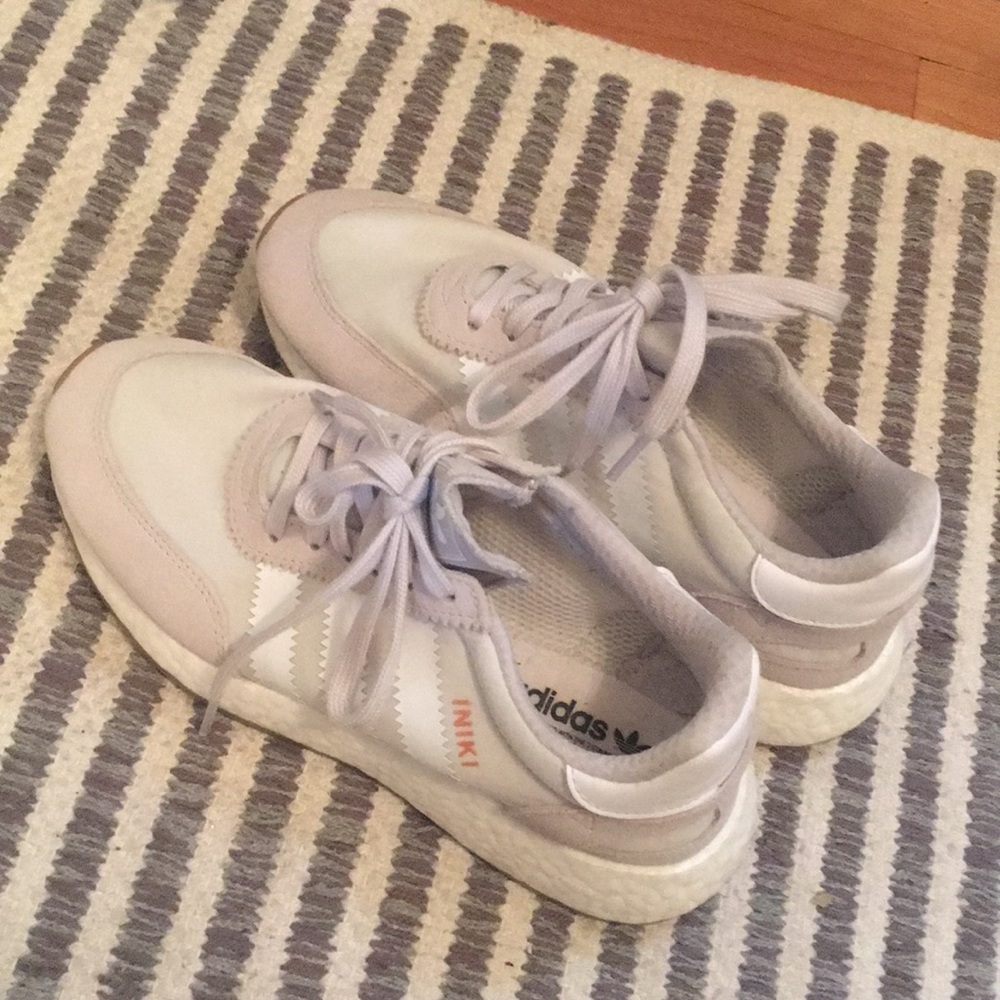 Adidas iniki shoes! Worn once!